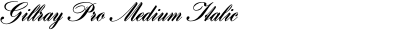 Gillray Pro Medium Italic